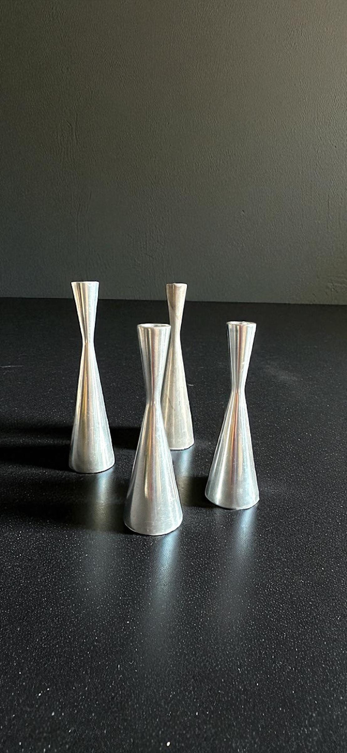 Vintage IKEA GÅTA Candlestick Set, Erika Pekkari Scandinavian