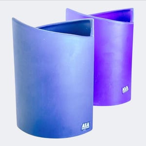 Sculptural 80s ASA Germany Vase – Postmodern Memphis Design with Matte Finish