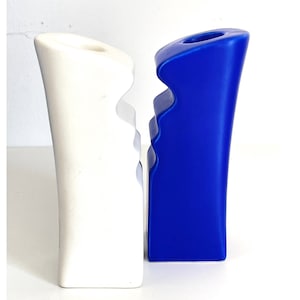 Blue and white ASA Selection CandleStick in set made in the 80s in West Germany