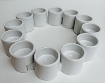 Set of 12 Vintage IKEA PS 1999 Interlock Tea Light Holders