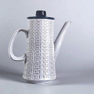 Tetera/cafetera Ceramano EPSILON de mediados de siglo de Karl Leutner (Alemania Occidental, década de 1960)