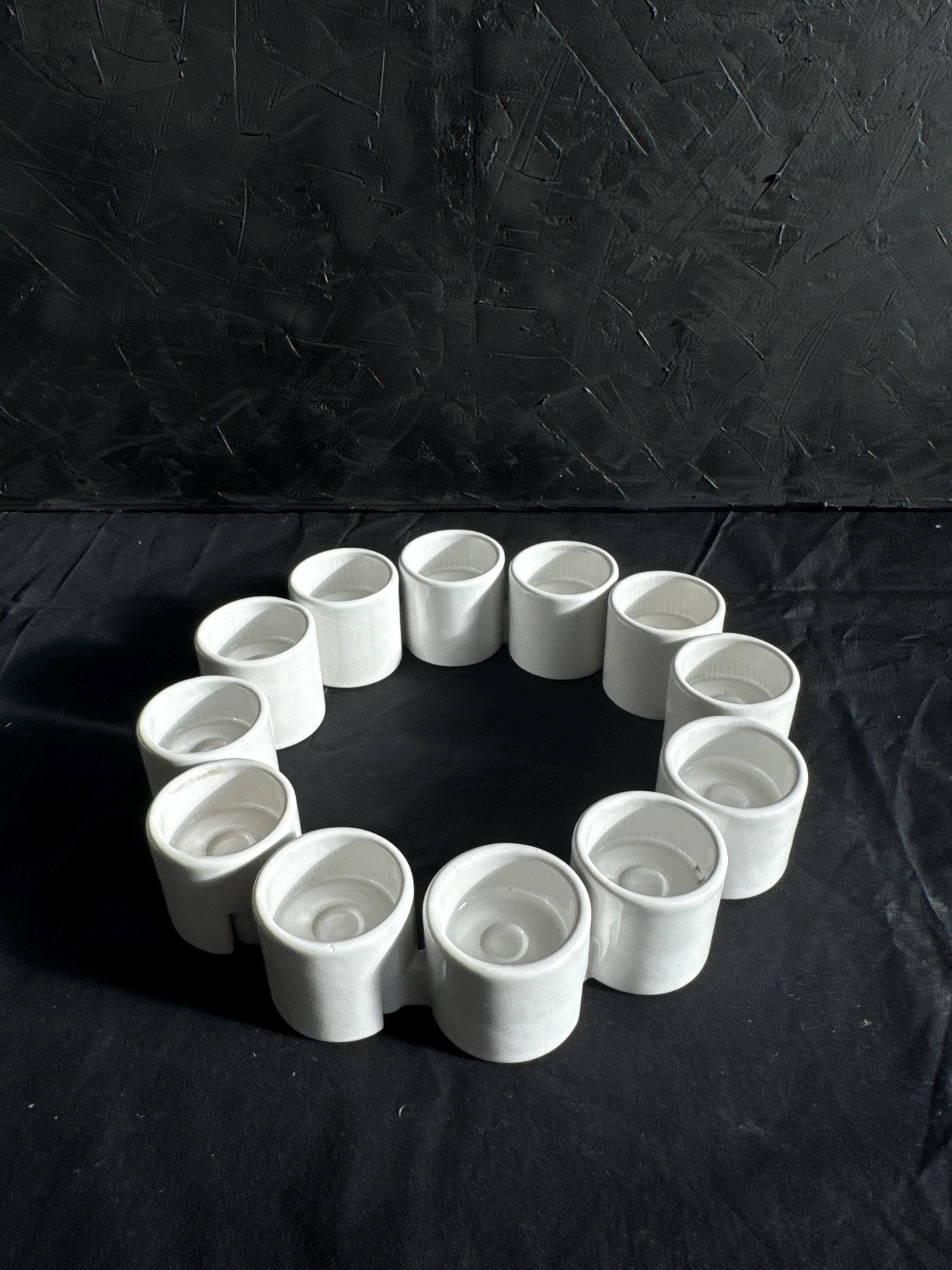 Set of 12 Vintage IKEA PS 1999 Interlock Tea Light Holders