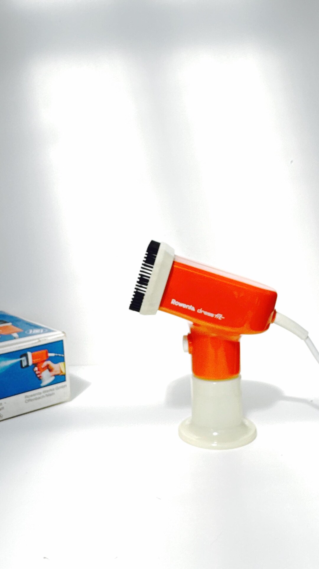 rowenta dress fit Vintage Rowenta Dressfit DA-51 Handheld Steamer 70s German Design Classic With If Award