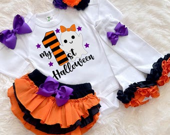 my 1st halloween baby girl outfit - my first halloween baby girl outfit - baby girl my 1st halloween outfit - baby girl halloween outfit