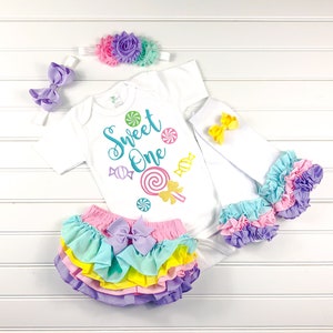 girls candyland 1st birthday outfit, girls 1st birthday outfit, girls personalized 1st birthday, girl candy first birthday, candyland shirt