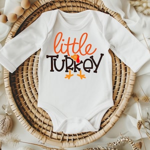 boys my 1st thanksgiving shirt - baby boy my first thanksgiving bodysuit - baby boy little turkey shirt - baby funny thanksgiving shirt