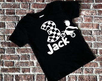 motorcycle boys third birthday shirt, boys motocross birthday shirt - boys motocross 3rd birthday shirt - boys motocross 3rd birthday shirt