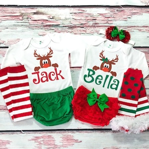 Twin Christmas Outfit Etsy