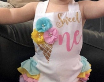 ice cream romper baby