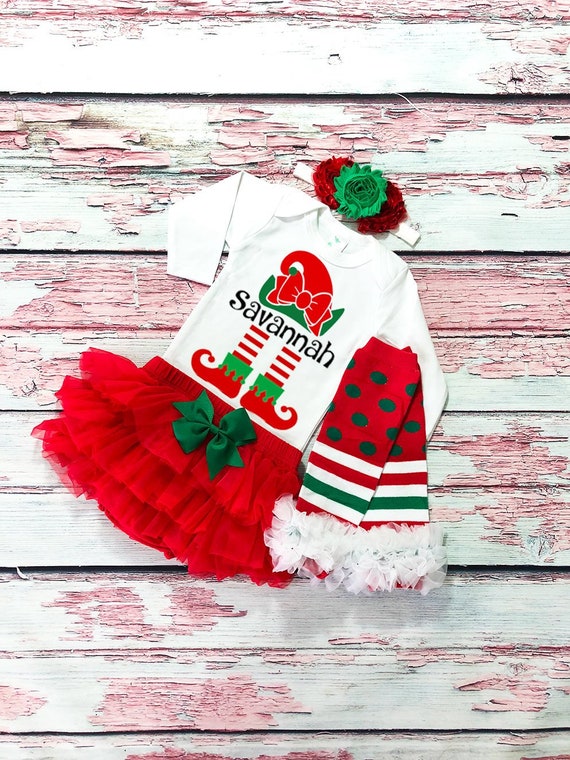 baby girl elf outfit
