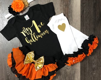 my 1st halloween baby girl outfit - my first halloween baby girl outfit - baby girl my 1st halloween outfit - baby girl halloween outfit
