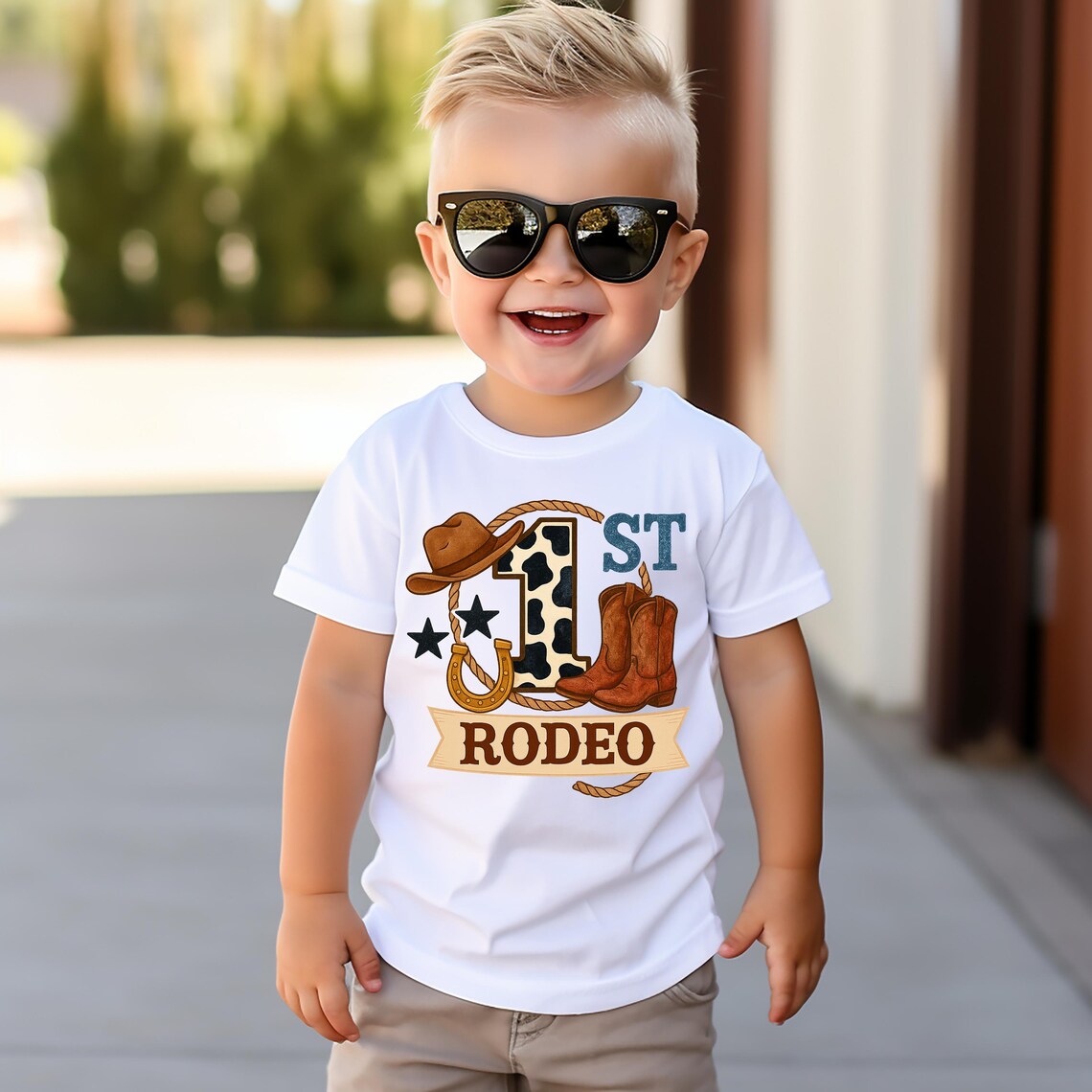 Boys My First Rodeo Birthday - Boys Rodeo First Birthday - Boys My ...