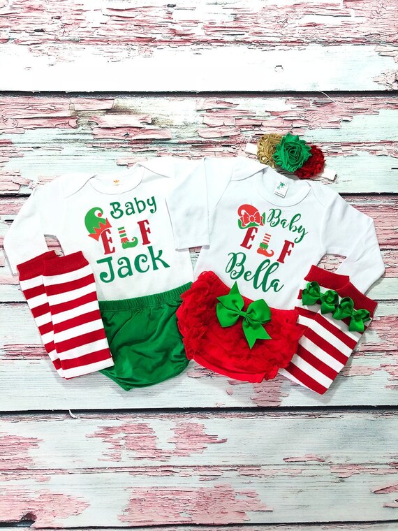 twins first christmas outfits