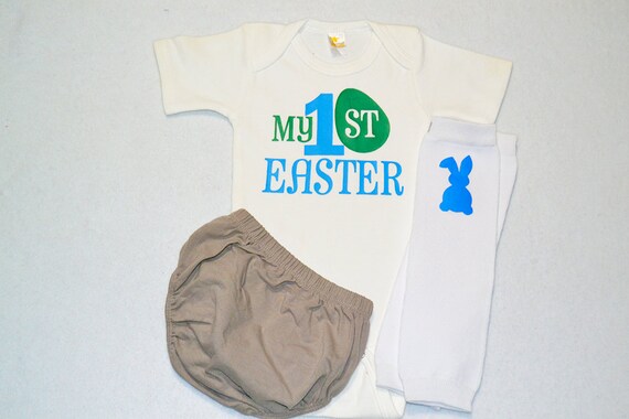 my first easter baby clothes