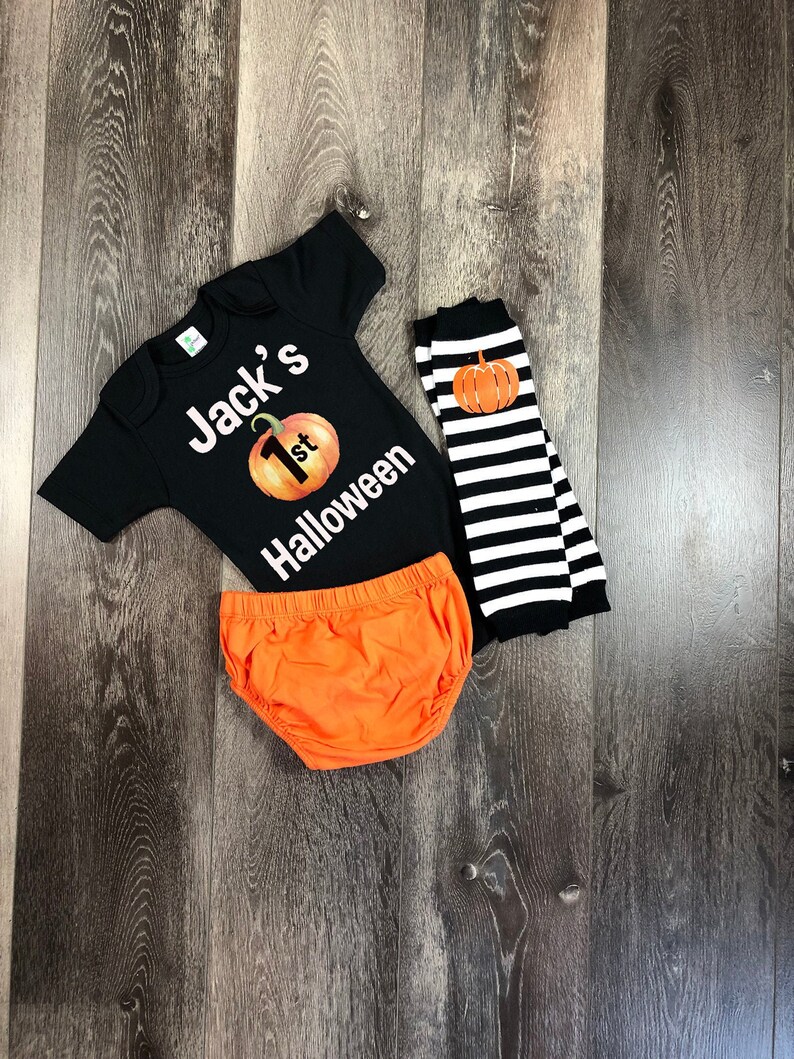 my first halloween baby boy outfit