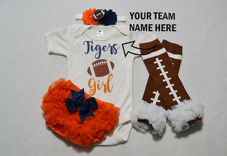 baby football jersey girl high school football baby girls football outfit girls football bodysuit baby girls college football outfit