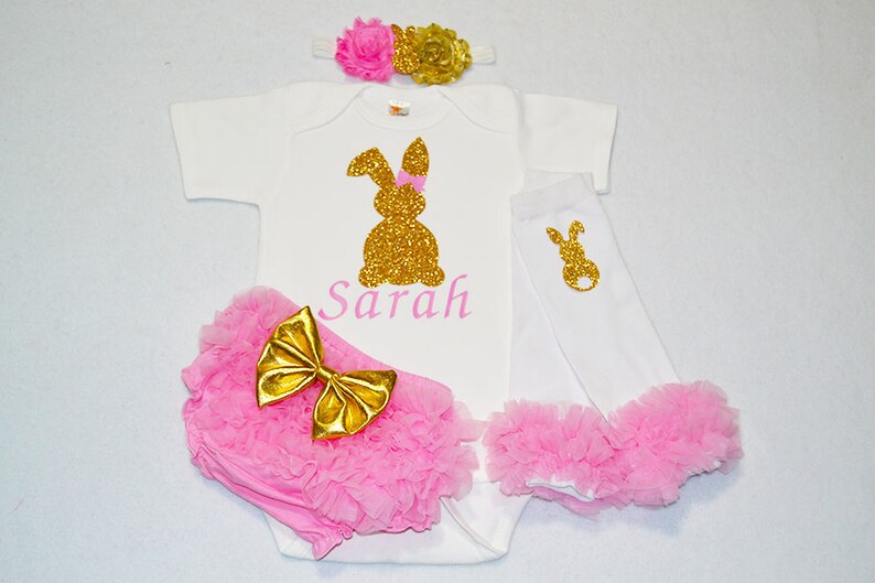 custom easter my first easter baby girl outfit personalized easter baby girl baby girl easter outfit baby girl my 1st easter outfit
