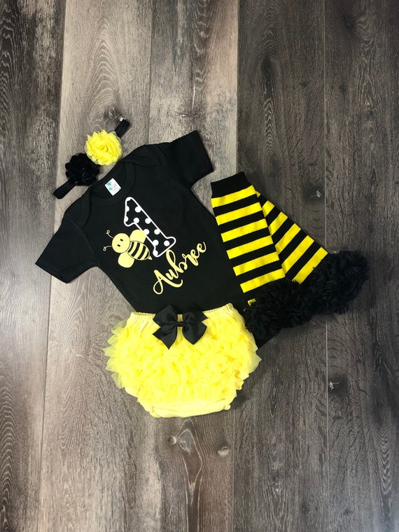 1st birthday bee outfit