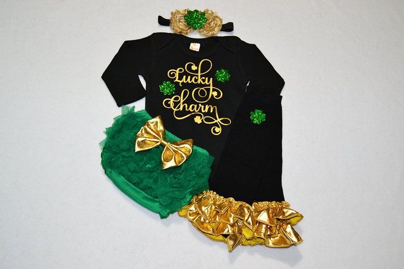 saint patricks day baby girl outfit baby girl saint patricks day outfit baby girl my first st patricks day st patricks day girl