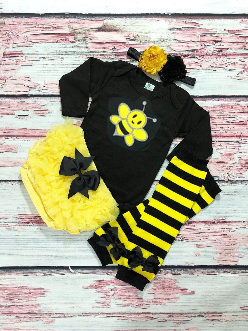 baby girl bumble bee outfits