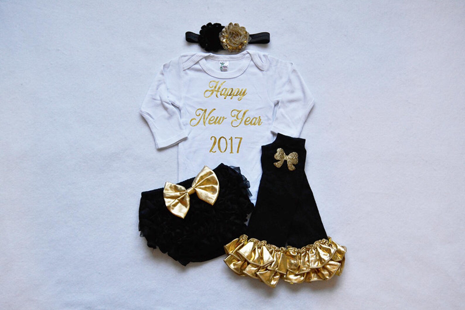 2022 Christmas Outfits 2022 my 1st new years baby girl christmas outfit baby girl Etsy