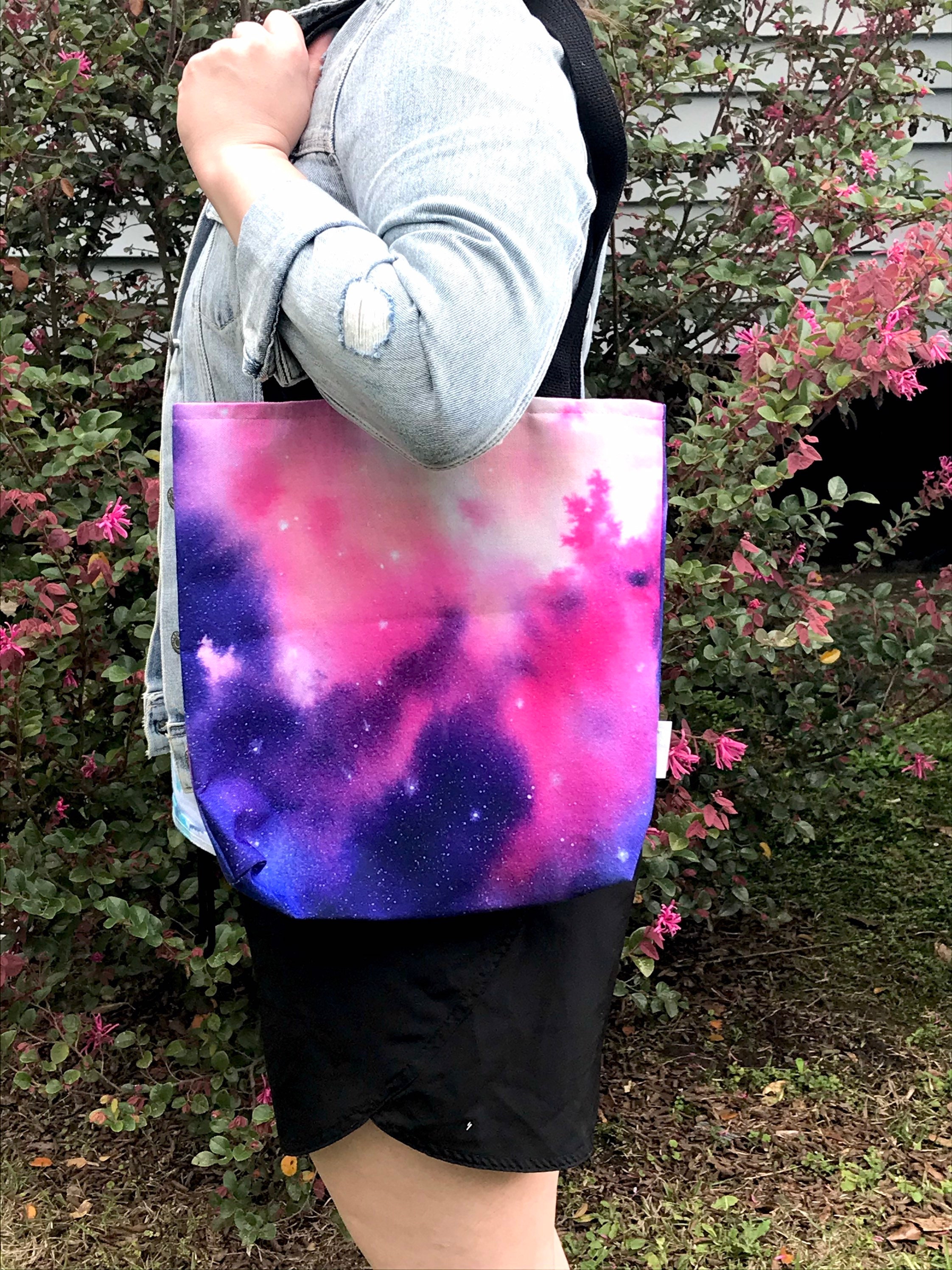 Galaxy Supernova Tote Bag Etsy