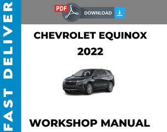 MANUAL DE TALLER DE REPARACIÓN Chevrolet Equinox 2022