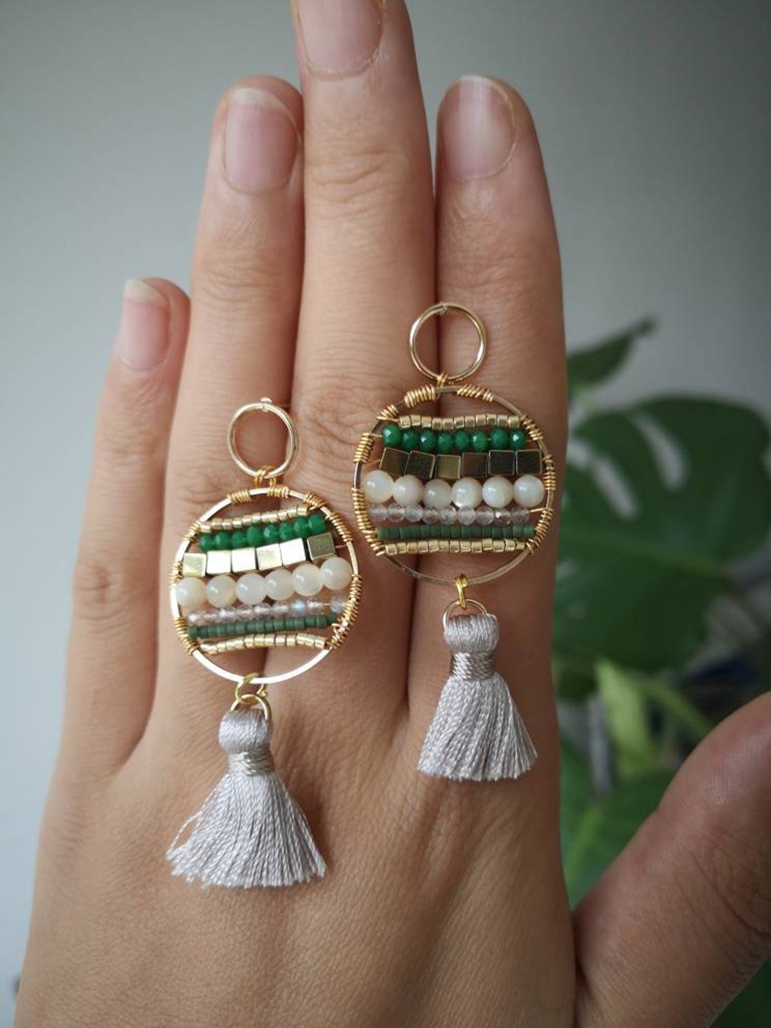 Jewelry Woman Wedding Birthday Earrings Creole Parties Pearl Boho