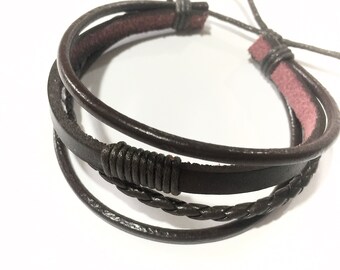 Bohemian Multi Layer Leather Bracelet