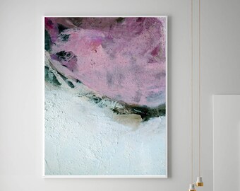Blush Pink Wall Art, Blush Pink Prints, Large wall art prints, Pink wall art, Pink Prints, Printable Wall Art, Abstract Wall Art
