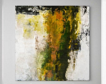 Original Abstract Acrylic Painting, Modern Home Decor Art