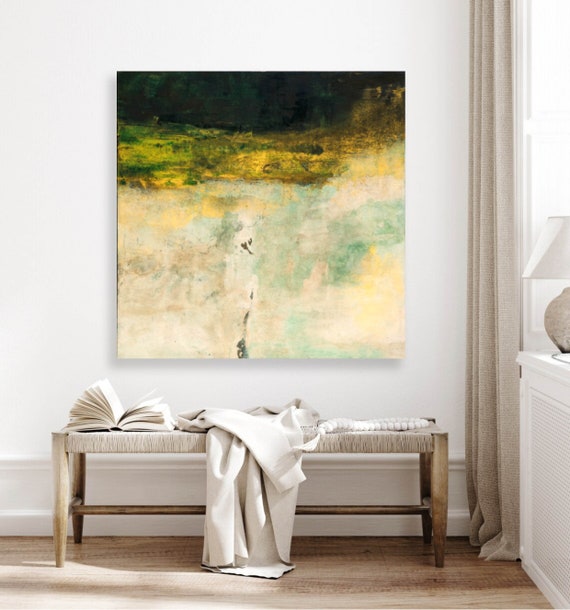 金箔 水彩絵の具 油絵 テクスチャ アート 安心立命 絵画油絵原画