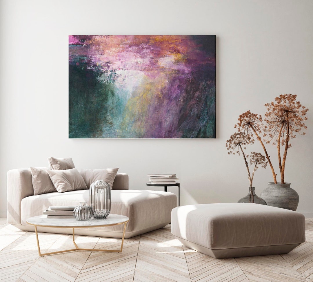 Large Wall Art Oversized Horizontal, One Piece Wall Art, Extra Large