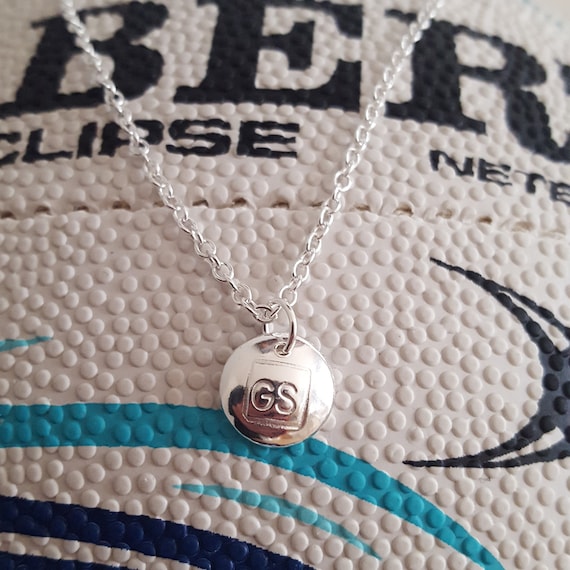 Netball Jewellery Charm Necklace Etsy UK