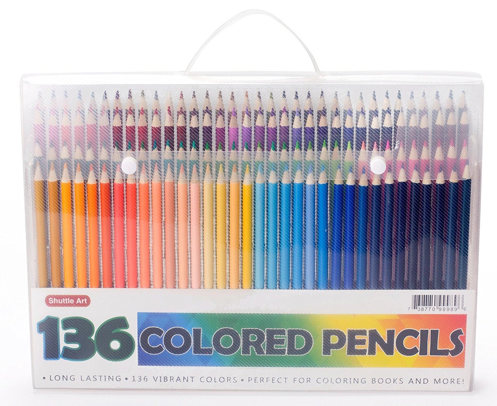 Shuttle Art 136 Colored Pencils Soft Core Color Pencil Set Etsy