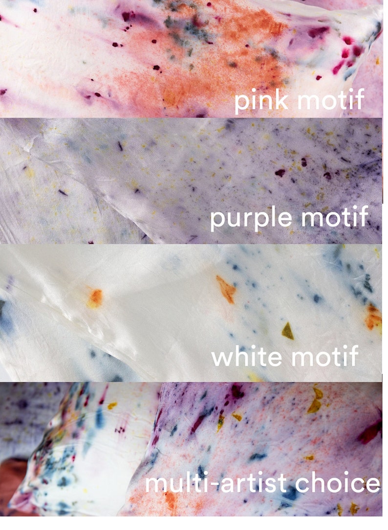 Silk Botanically Dyed Pillowcase / Hand Dyed Pillowcase / Dyed Etsy UK