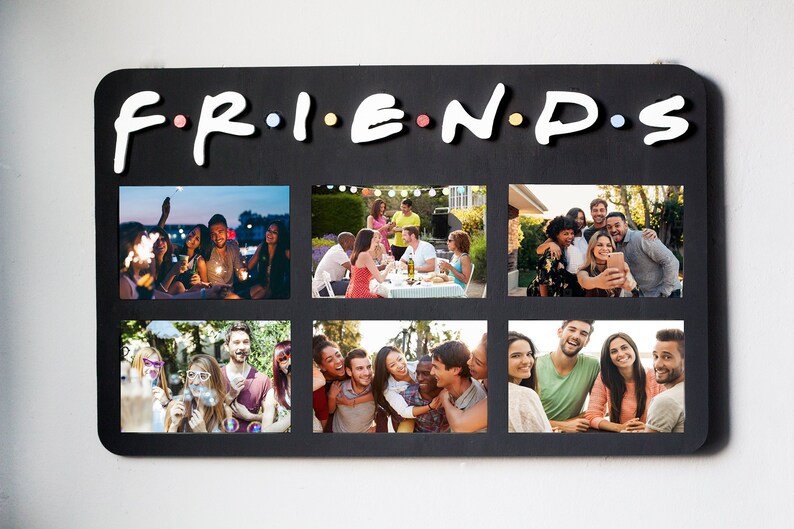 Friends TV Show Picture Frame Friends Tv Show Gifts For Etsy