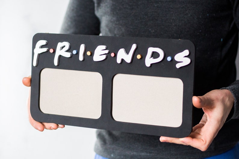 Friends TV Show Picture Frame Friends TV Show Gifts For Best Etsy