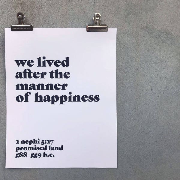 After The Manner of Happiness Large Poster (2 Styles INCLUDED) | Digital Download | Andy Warhol "I Like Boring Things" Style Print | LDS