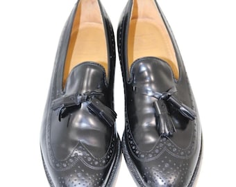 Johnston & Murphy Deerfield Tassel Loafers Black 8