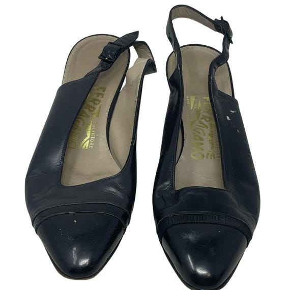 Salvatore Ferragamo スリングバックパンプス サルヴァトーレフェラガモ パンプス サンダル スリングバック 6 ボルドー