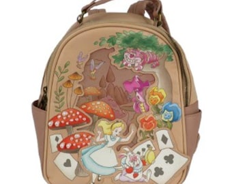 Rare Loungefly x Disney Alice in Wonderland Mini Backpack – Limited Edition