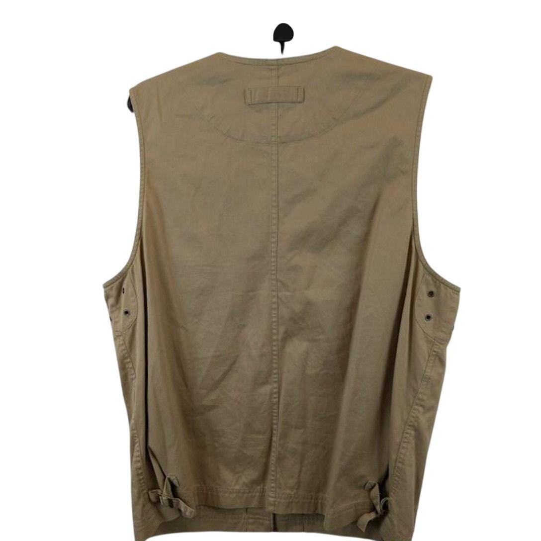 Vintage Men's Size L Ralph Lauren Safari Vest Heritage Utility