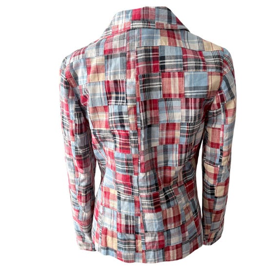 Women’s Small Pendleton Madras Patchwork Cotton B… - image 3