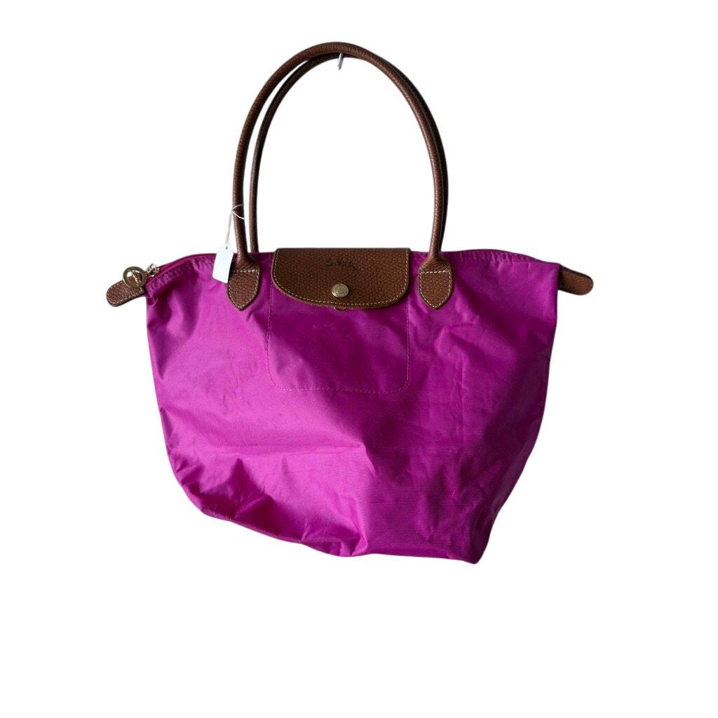 Women's Longchamp Le Pliage Small Tote Bag - Pink Nylon
