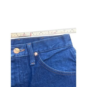 Wrangler 14MWZG Cowboy Cut Jeans 1990s - 2000s Vintage Dark Indigo Bild 7