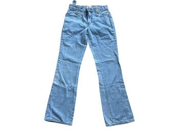 Vintage County Seat Light Wash Bootcut Flare Jeans W28 Y2K Western Farm Girl