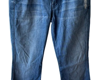 7 For All Mankind Lexie Bootcut Jeans – Y2K Medium Wash (Size 27 Petite),EUC