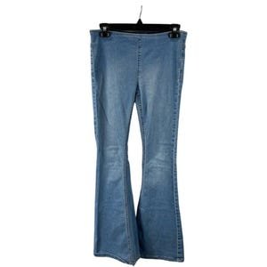 Free People Flare Jeggings | Größe 26 | Stretch-Pull-On-Denim in leichter Waschung Bild 1
