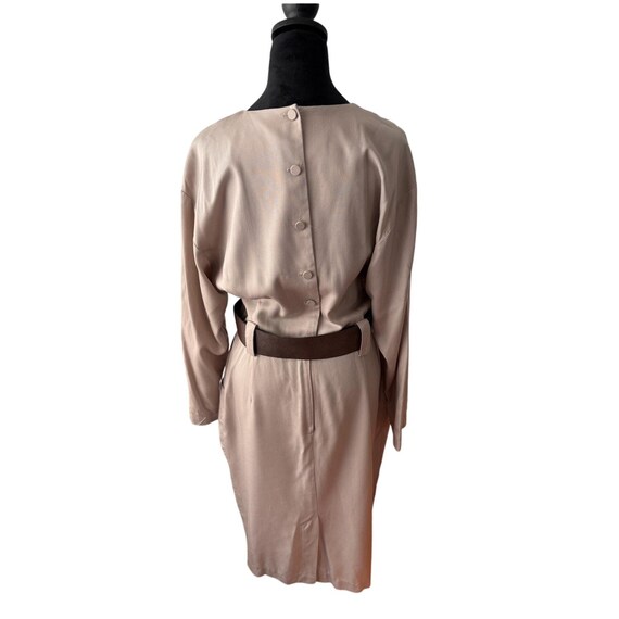 Vintage Rabbit Rabbit Rabbit Designs Taupe Dress  Equestrian Womens Size:  13/14 - Etsy